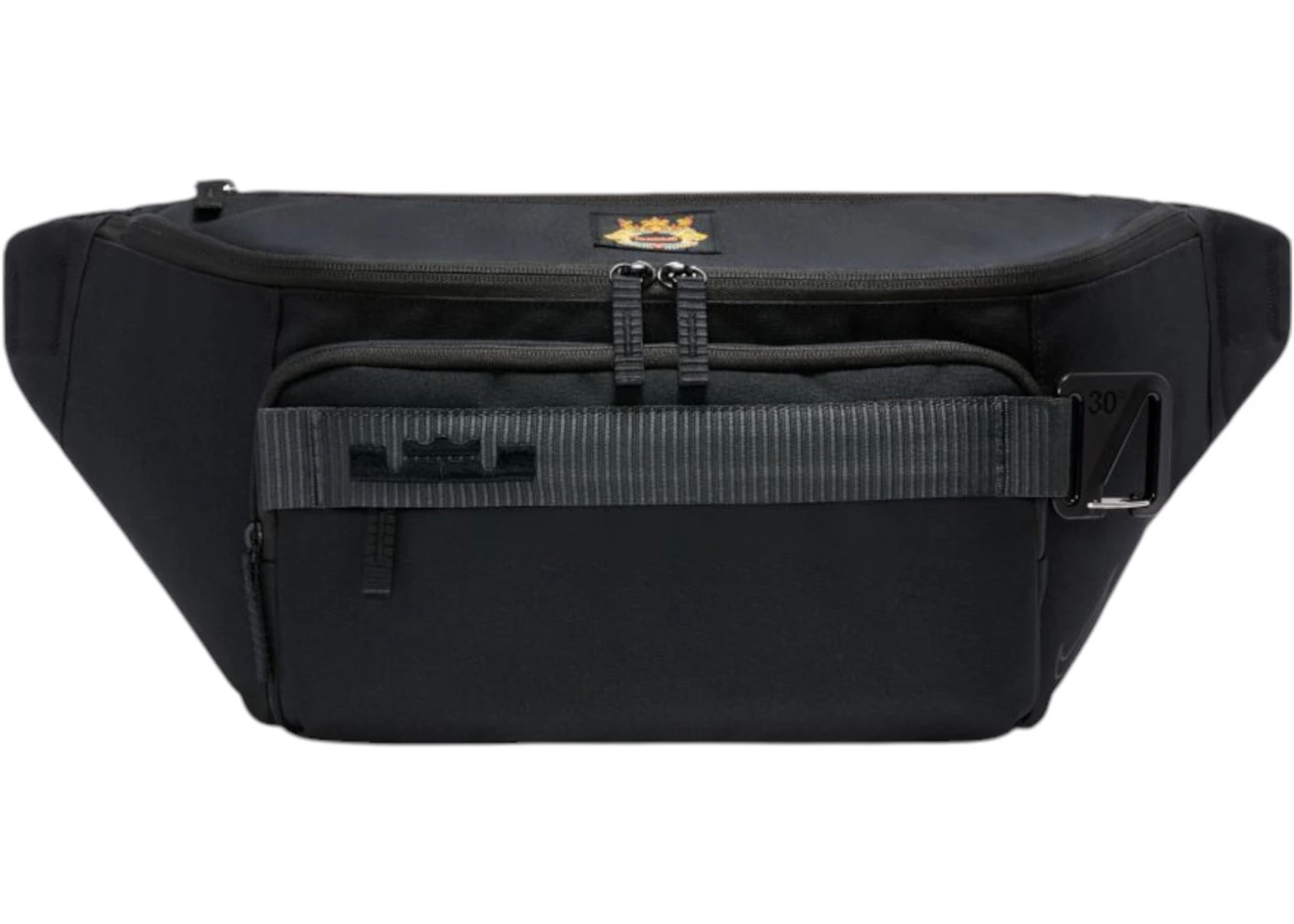 Nike LeBron James Cross-Body Bag 10L Waistpack Black