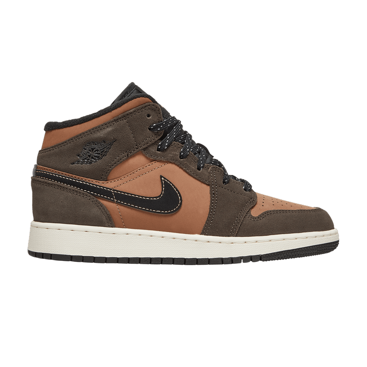 Air Jordan 1 Mid SE GS 'Earth Tone'