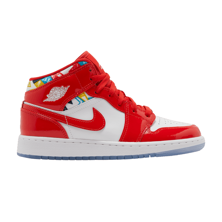 Air Jordan 1 Mid SE GS 'Barcelona Sweater'
