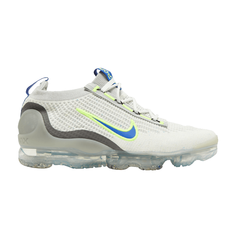Nike Air Vapormax 2021 Flyknit 'White Volt Hyper Royal'