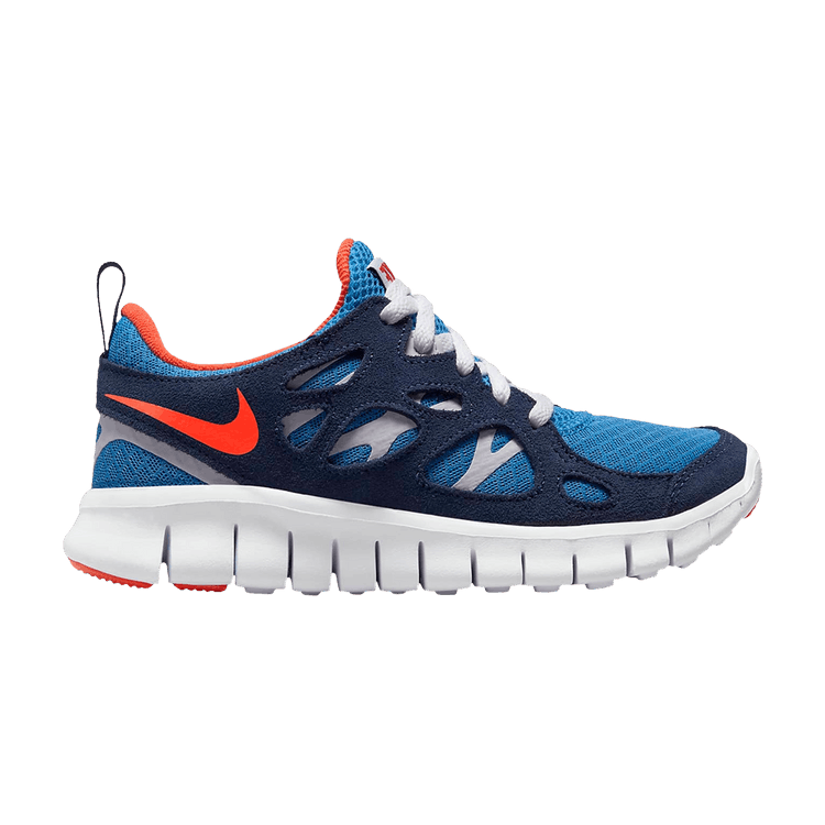 Nike Free Run 2 GS 'Light Photo Blue Orange'