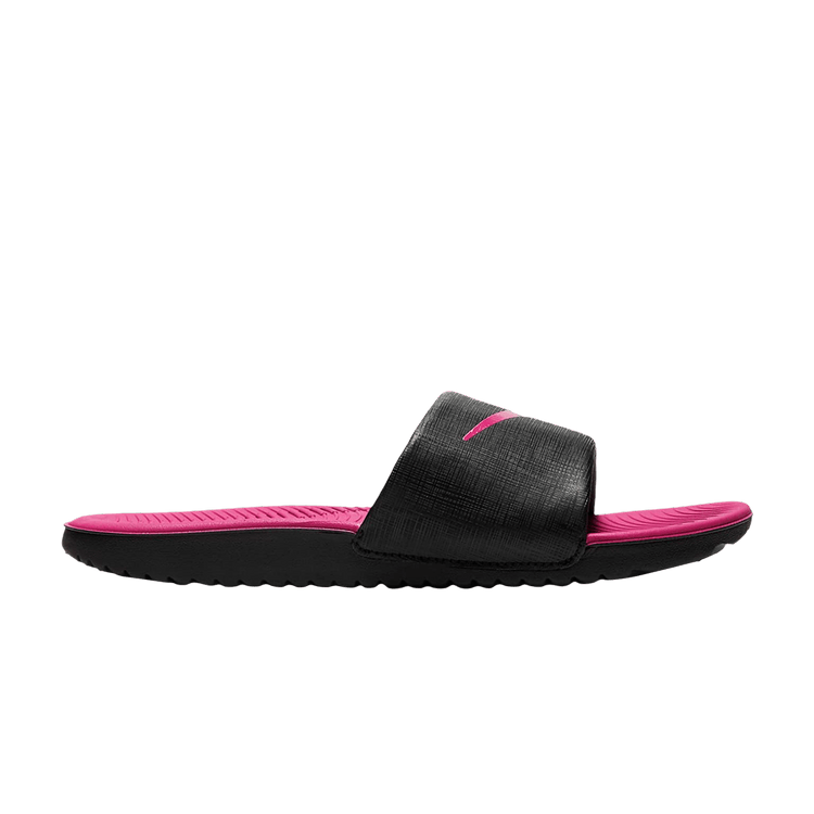 Nike Kawa GS 'Black Vivid Pink'