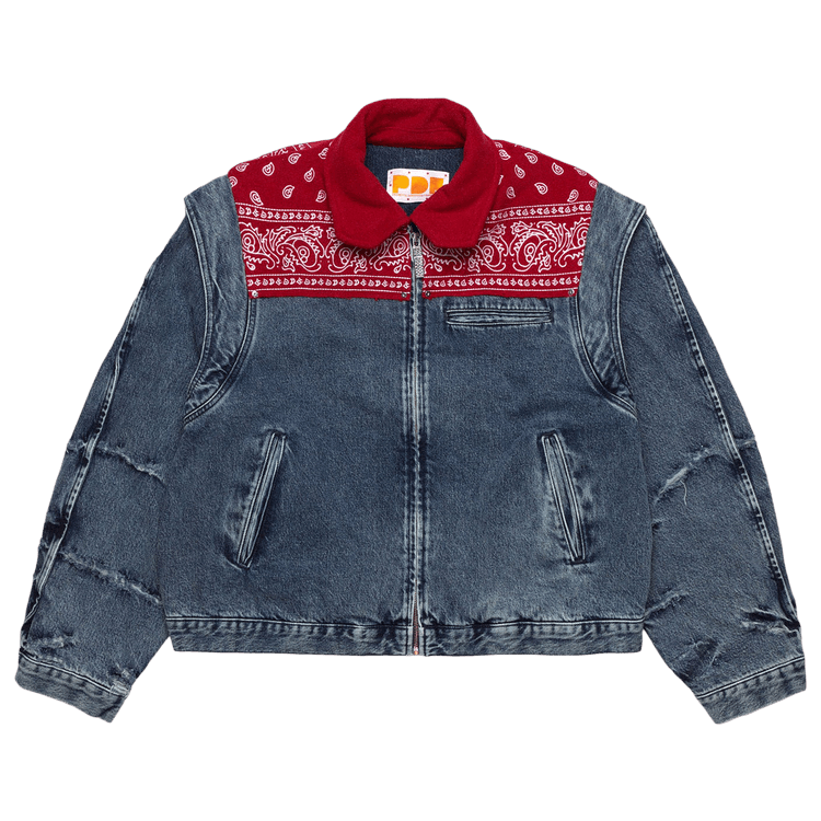 PDF Cape Jacket 'Washed Blue'