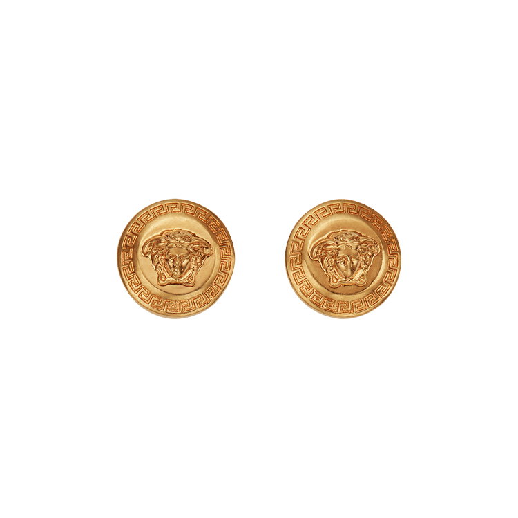 Versace Tribute Stud Earrings 'Gold'