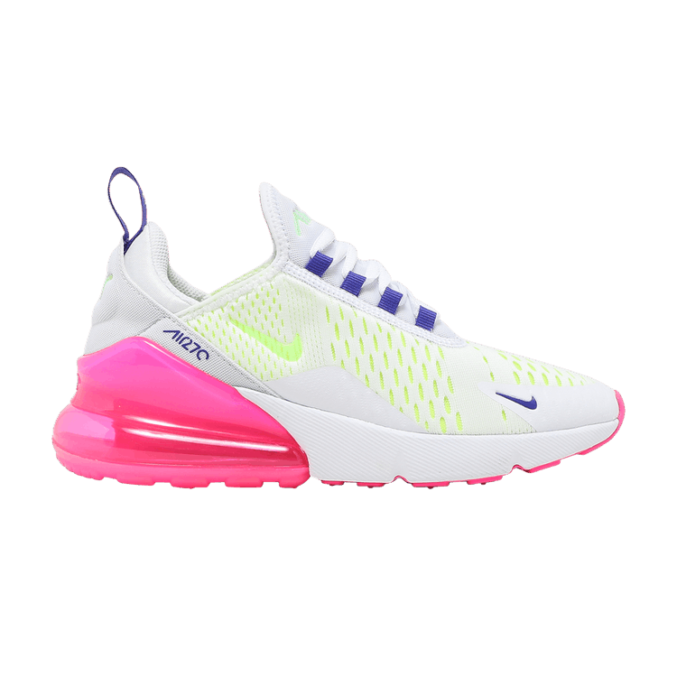 Nike Wmns Air Max 270 'White Pink Blast Volt'