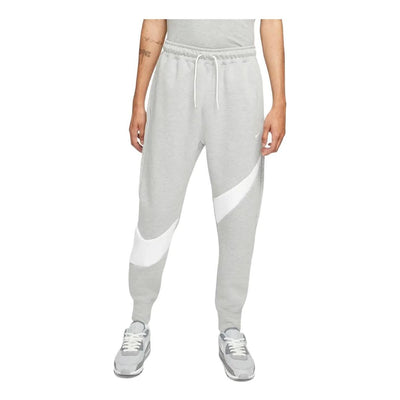 Nike Sportswear Swoosh Tech Sweatpants 'Grey White'