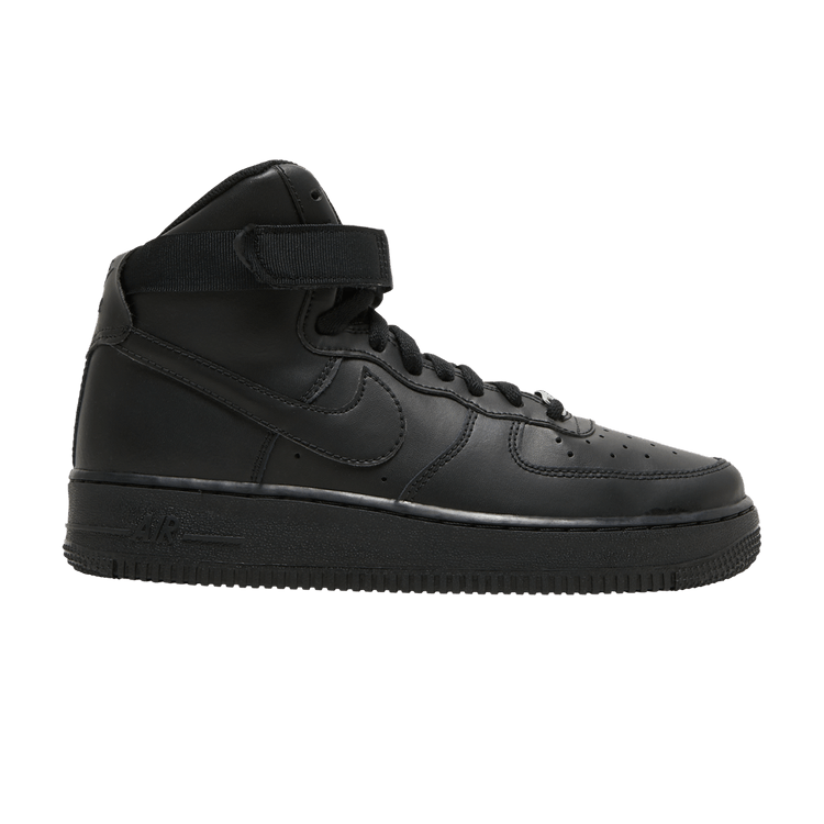 Air Jordan Air Force 1 High LE GS 'Triple Black'