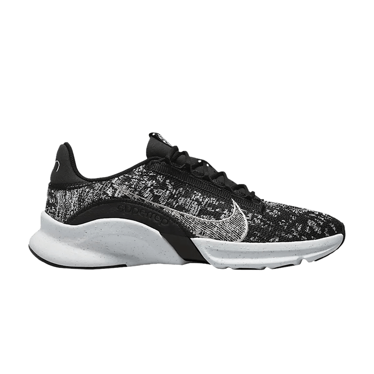 Nike Wmns SuperRep Go 3 Flyknit Next Nature 'Black White'