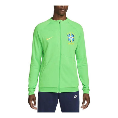 Nike Brazil Academy Pro Knit Soccer Jacket 'Green'