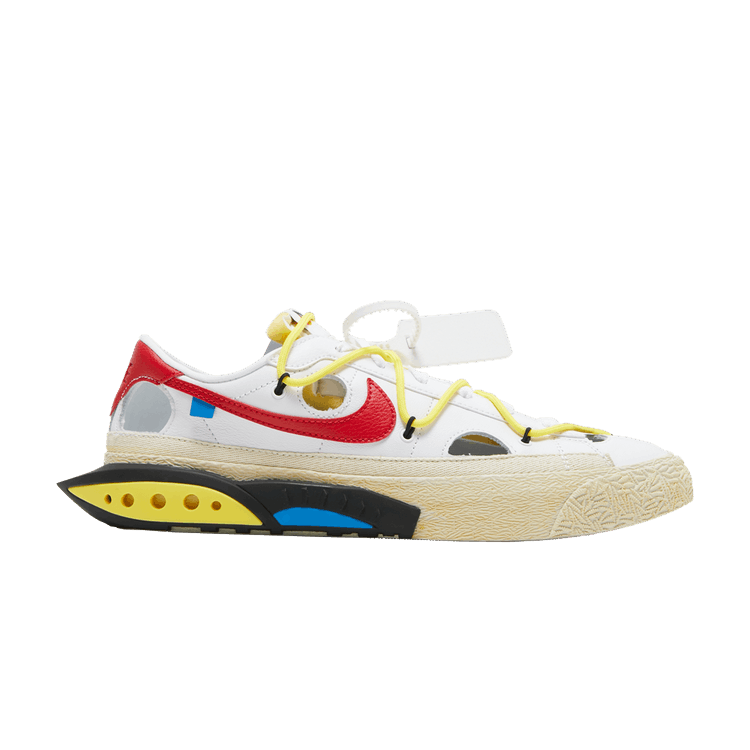 Off-White x Nike Blazer Low 'White University Red'