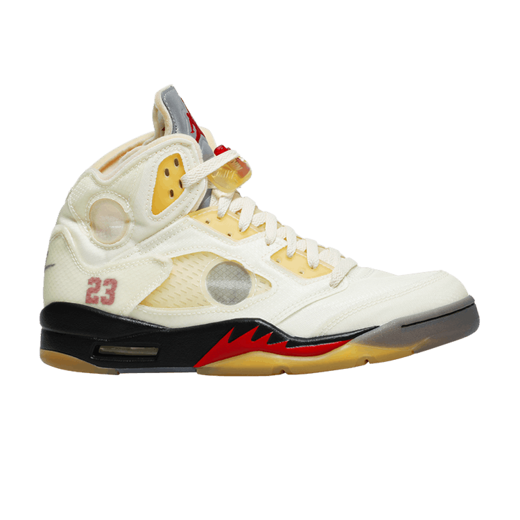 Off-White x Air Jordan 5 SP 'Sail'