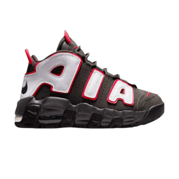 Nike Air More Uptempo PS 'Medium Ash Siren Red White'