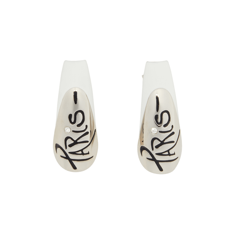 GOAT Exclusive for Manifesto D'heygere French Manicure Paris Nail Earrings