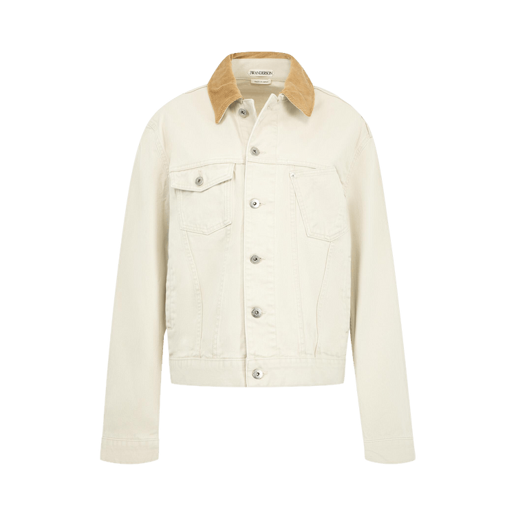 JW Anderson Corduroy Collar Jacket 'Ecru'