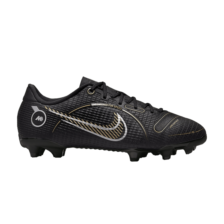 Nike Mercurial Vapor 14 Academy MG GS 'Black Metallic Gold'