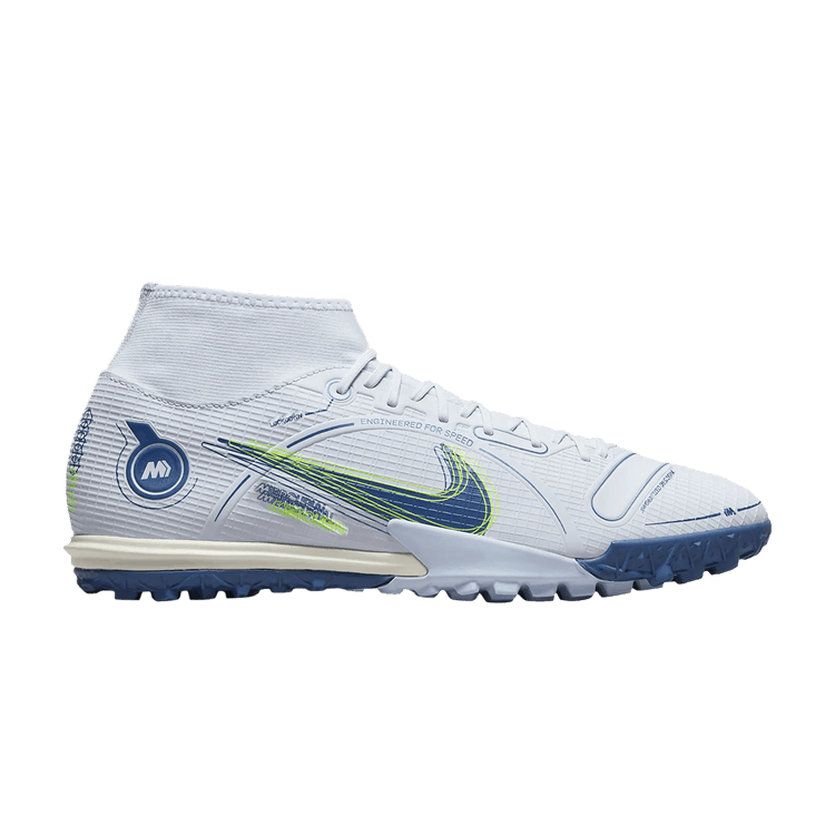 Nike Mercurial Superfly 8 Academy TF 'Grey Light Marine'