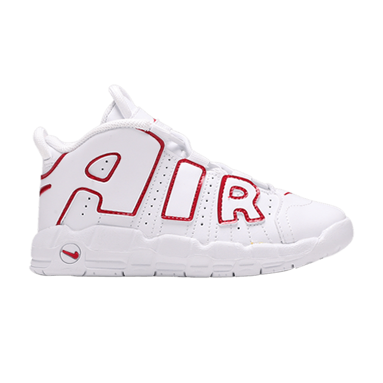 Nike Air More Uptempo TD 'White Varsity Red' 2021