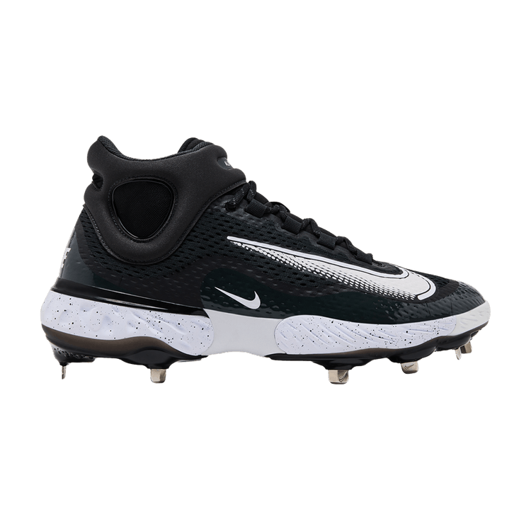 Nike Alpha Huarache Elite 4 Mid 'Black Dark Smoke Grey'