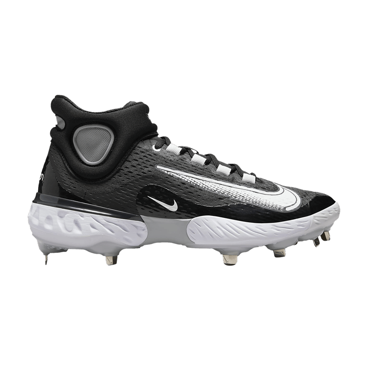 Nike Alpha Huarache Elite 4 Mid 'Black Dark Smoke Grey'