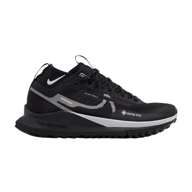 Nike Wmns React Pegasus Trail 4 GORE-TEX 'Black Reflect Silver'
