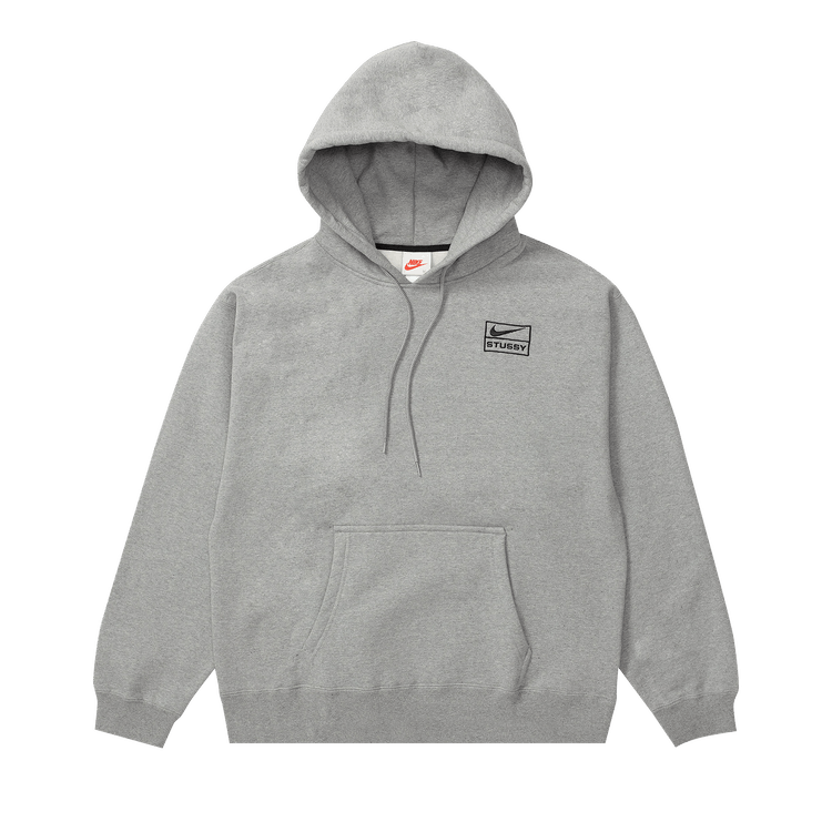 Nike x Stussy NRG Hoodie 'Dark Grey Heather'