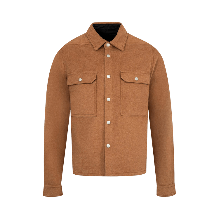 Rick Owens DRKSHDW Cropped Outershirt 'Rust'