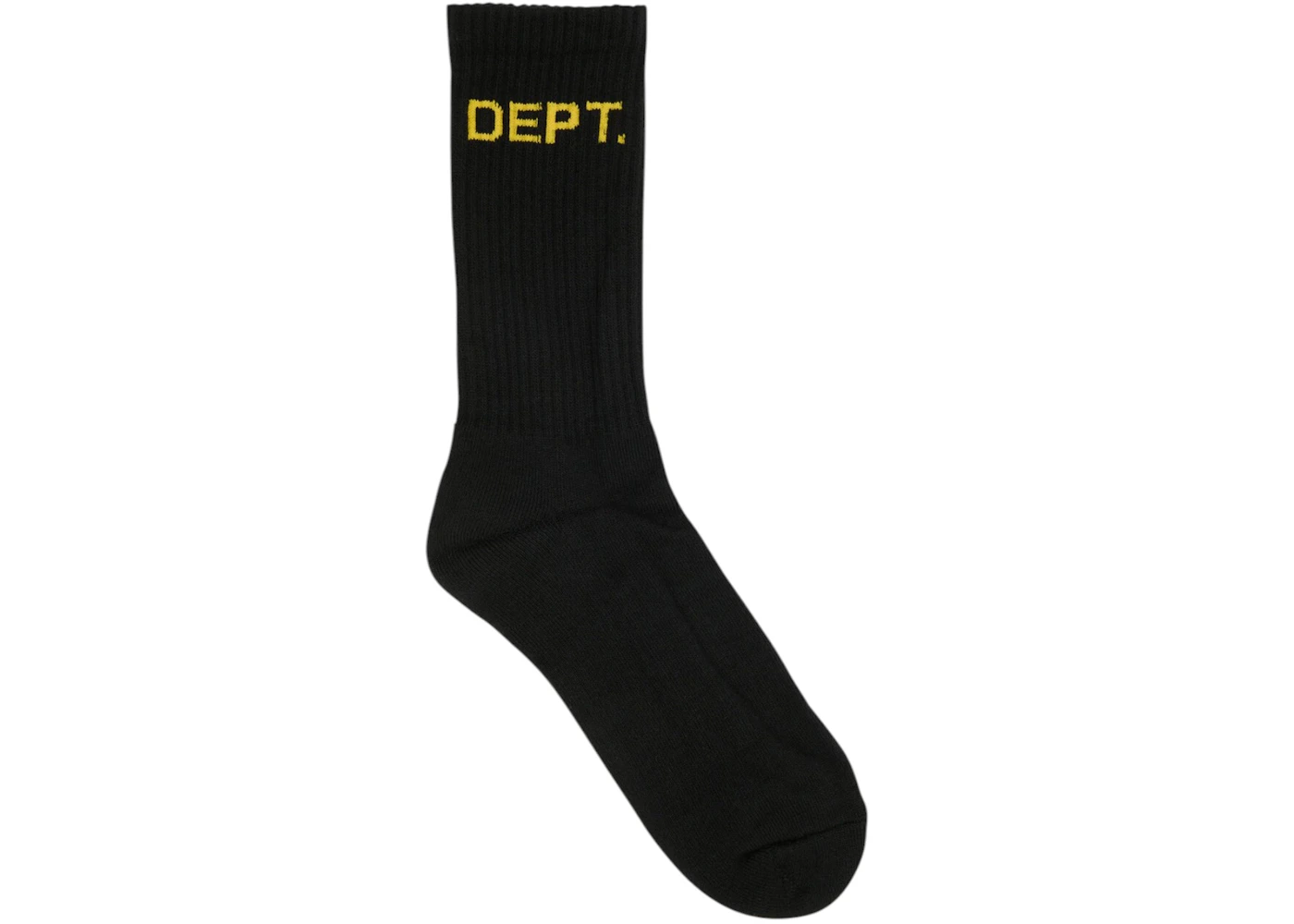 Gallery Dept. Cotton Blend Socks Black/Yellow