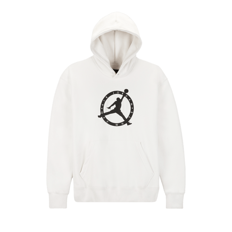 Air Jordan x Off-White MJ Hoodie 'White/Black/Forest Green'