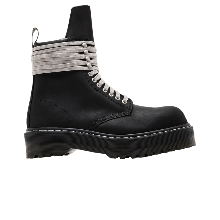 Dr. Martens x Rick Owens DRKSHDW 1460 Quad Sole Steel Toe Boot 'Black'