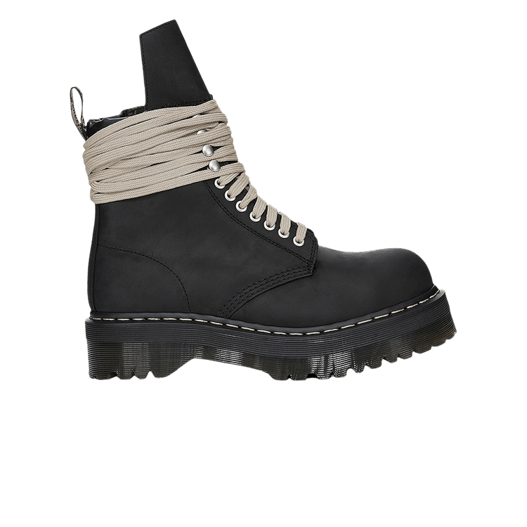 Rick Owens x Dr. Martens Quad Sole Steel Toe Boot 'Black'