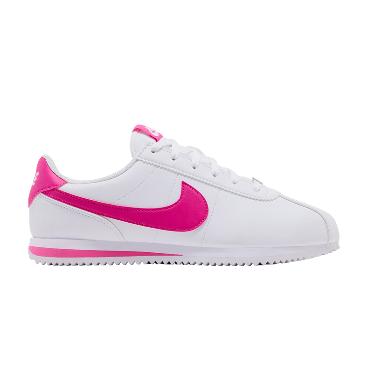 Nike Cortez GS 'White Laser Fuchsia'