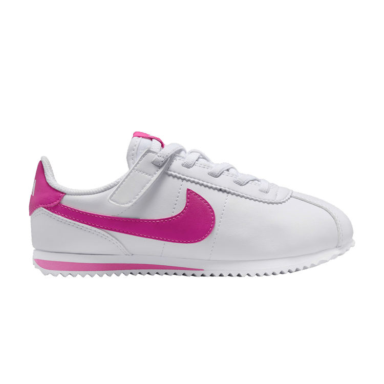 Nike Cortez EasyOn PS 'White Laser Fuchsia'