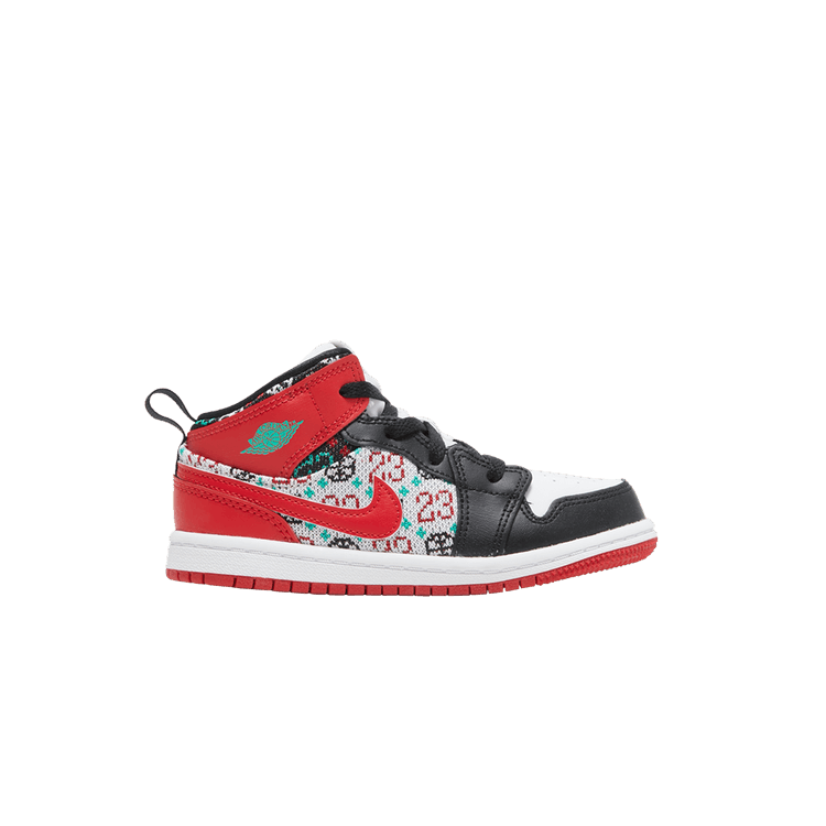 Air Jordan 1 Mid SE TD 'Ugly Christmas Sweater'