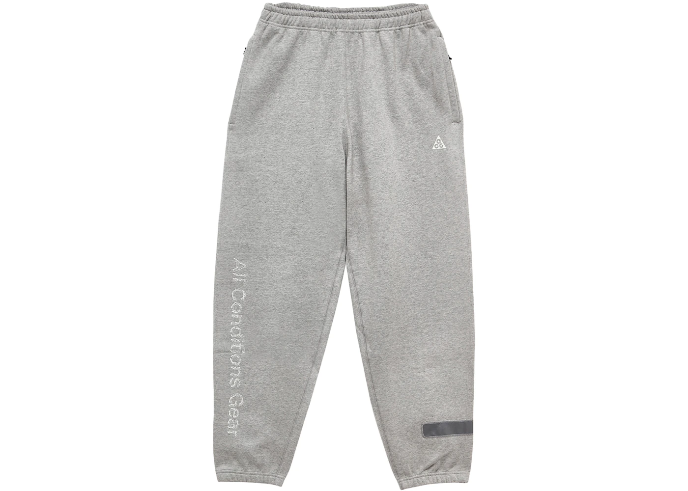 Nike ACG Therma-FIT Airora Full-Zip Fleece Joggers Grey Heather/Black/Light Smoke Grey