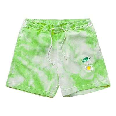 Nike Sportswear French Terry Shorts 'Floral Green'