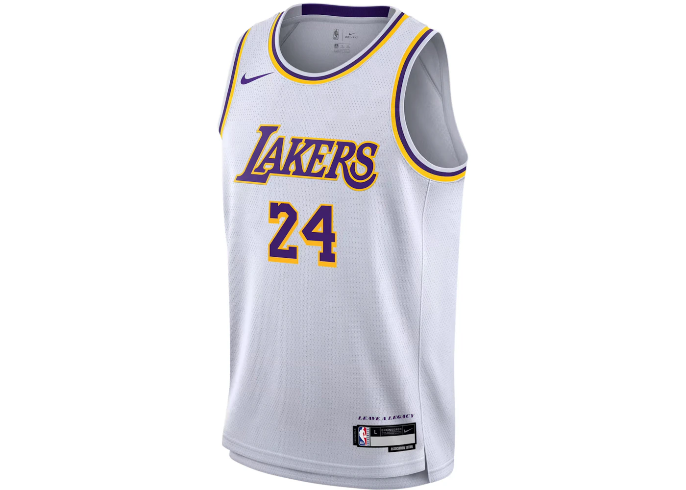 Nike Los Angeles Lakers Dri-FIT ADV Authentic Jersey White