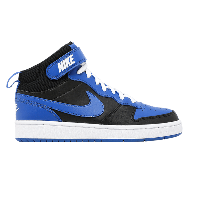 Nike Court Borough Mid 2 GS 'Black Game Royal'