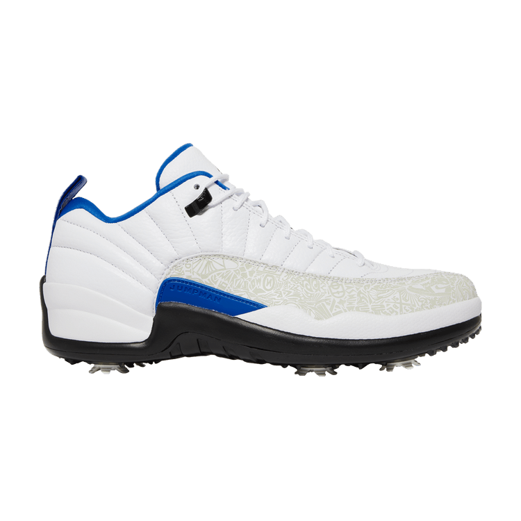 Air Jordan 12 Low Golf 'White Game Royal'