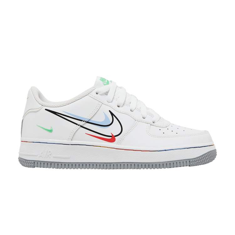 Nike Air Force 1 Low GS 'Multi Swoosh'