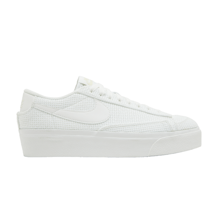 Nike Wmns Blazer Low Platform Essential 'Summit White Woven'