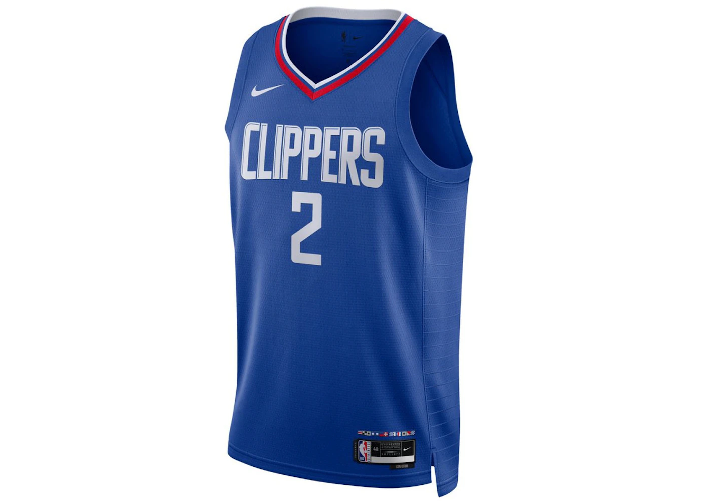 Nike NBA Los Angeles Clippers Kawki Leonard Icon Edition Jersey Blue/White