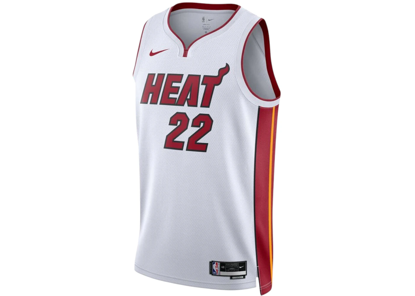 Nike NBA Miami Heat Jimmy Butler Association Edition Swingman Jersey White/Dark Red
