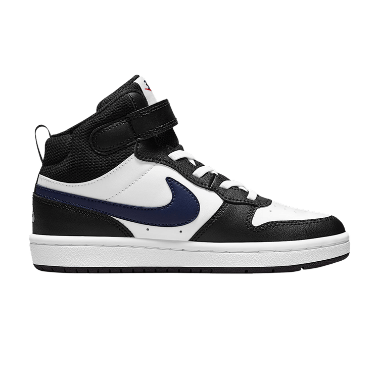 Nike Court Borough Mid 2 PS 'White Black'