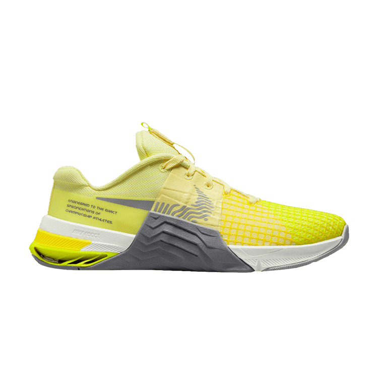 Nike Wmns Metcon 8 'Citron Tint Cool Grey'