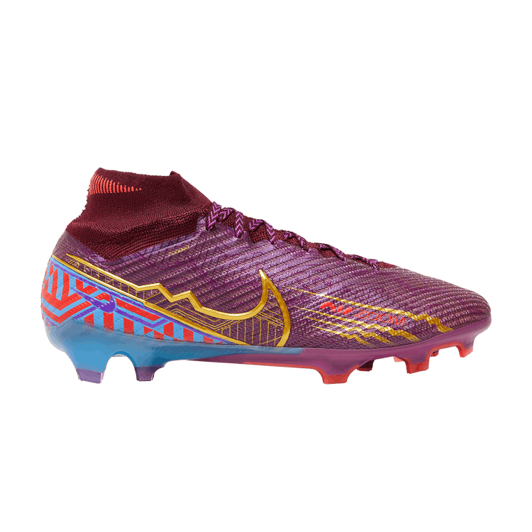 Kylian Mbappé x Nike Zoom Mercurial Superfly 9 Elite FG 'Dark Beetroot'