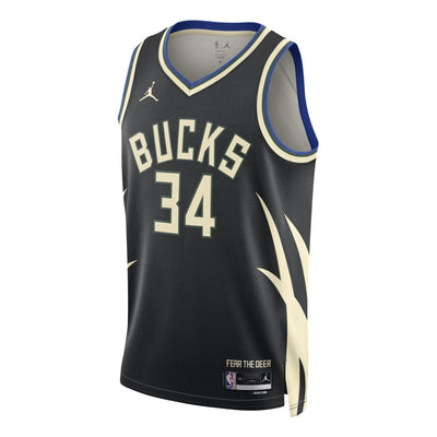 Air Jordan Dri-FIT NBA Giannis Antetokounmpo Swingman Jersey 'Black'