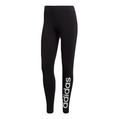 (WMNS) adidas Essentials Linear Leggings 'Black White'