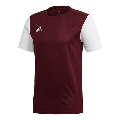 adidas Estro 19 Jsy Contrasting Colors Soccer/Football Sports Short Sleeve Deep Red