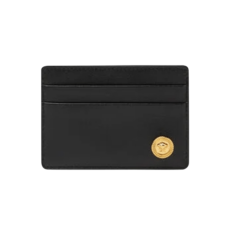 Versace Medusa Biggie Card Holder 'Black/Gold'