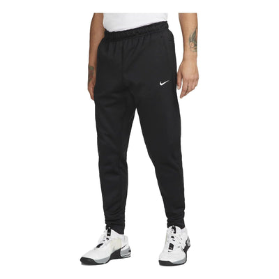 Nike Therma Therma-FIT Tapered Fitness Pants 'Black White'